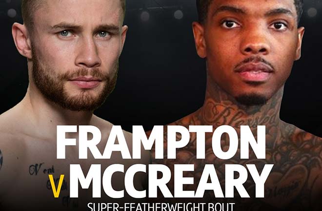 Carl Frampton Returns November 30th Against Tyler McCreary. Credit: Frank Warren