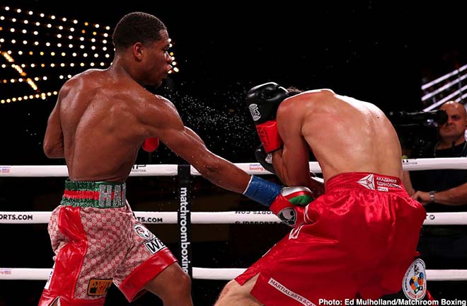 Haney stopped Abdullaev in four rounds in September Credit: Boxing News 24