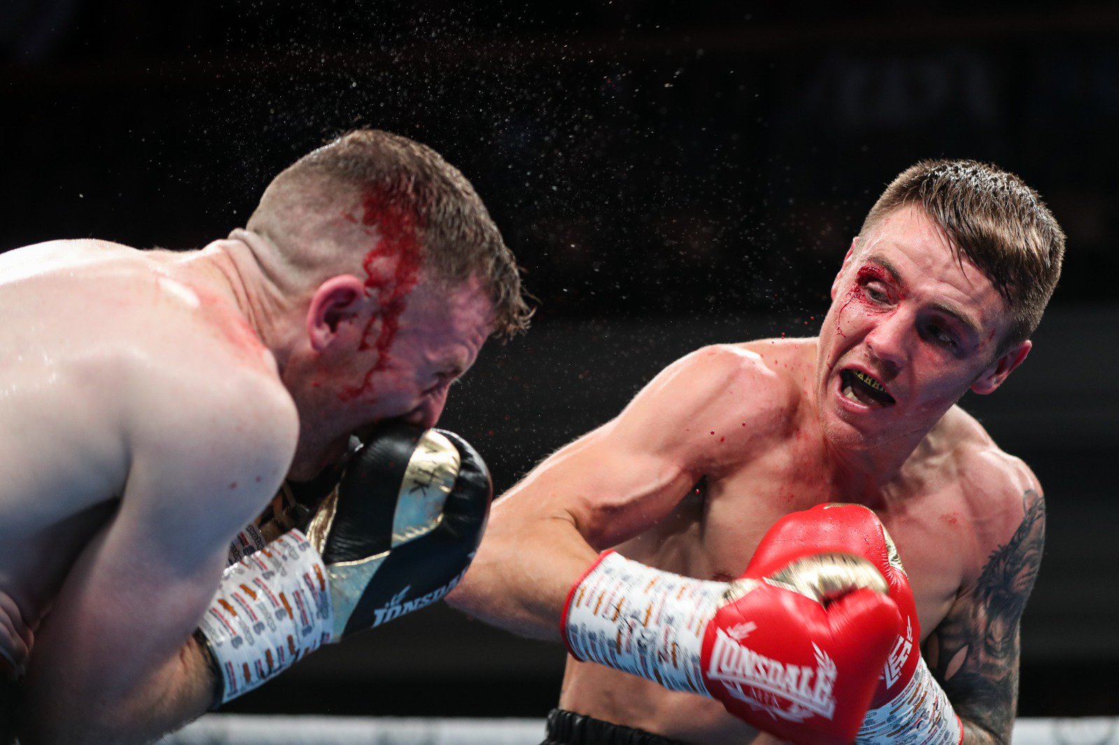 Jay Harris proved too much for Paddy Barnes in Belfast Credit: MTK Global