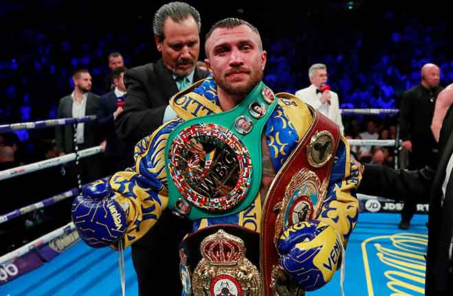 Vasily Lomachenko has also been elevated to WBC franchise champion Photo Credit: The Independent