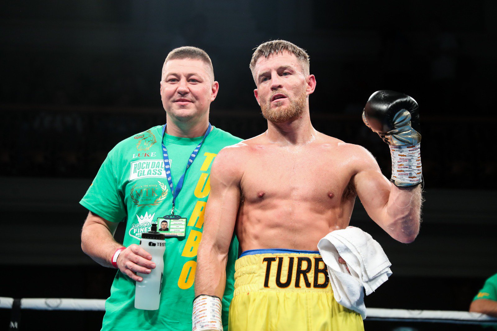 Terry Flanagan remains on course for another world title shot after victory Credit: MTK Global