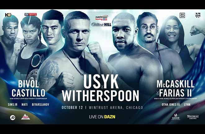 Chazz Witherspoon Replaces Tyrone Spong. Credit: Matchroom Boxing