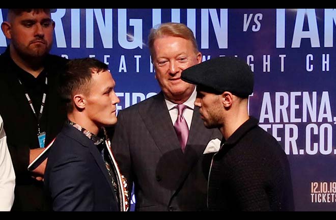 Warrington: "I Want To Send A Message And Win In Style." Credit: Frank Warren