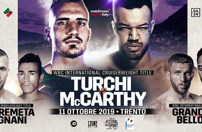 McCarthy vs Turchi - Big Fight Preview & Prediction. Credit: Bad Left Hook