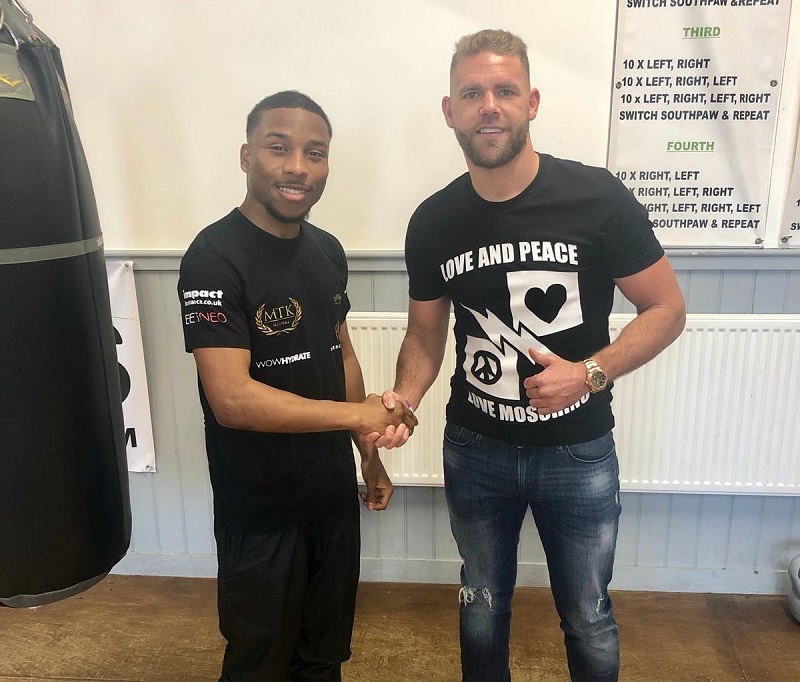 Billy Joe Saunders will manage amateur star Donte Dixon Credit: WBN