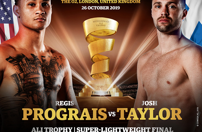 The prestigious Muhammad Ali trophy is on the line at the O2 Credit: World Boxing Super Series 