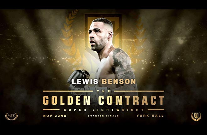 Buzzing Benson handed huge GoldenContract chance. Credit: MTK Global