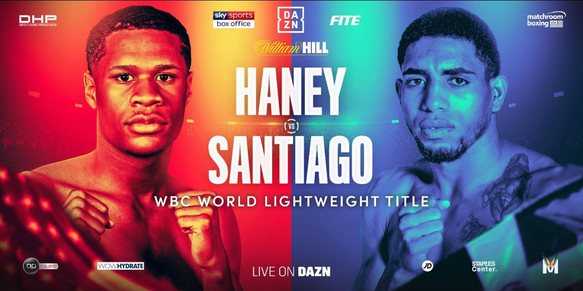 WBC Lightweight champion Devin Haney will appear on the KSI vs Logan Paul undercard Credit: Matchroom Boxing
