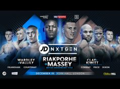 Richard Riakporhe faces Jack Massey for the vacant British Cruiserweight title on December 19 at York Hall: Credit: Matchroom Boxing