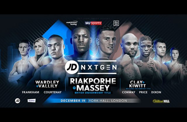 Richard Riakporhe faces Jack Massey for the vacant British Cruiserweight title on December 19 at York Hall: Credit: Matchroom Boxing