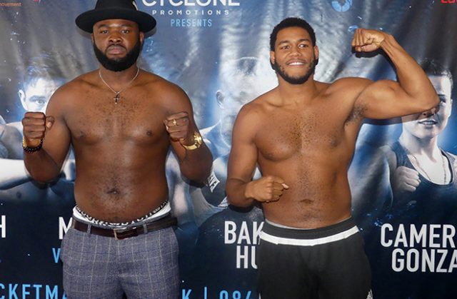 Hunter got the better of Bakole the last time they met at York Hall Credit: RINGNEWS24