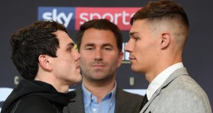 Billam-Smith and Glover clash for the Commonwealth title in Liverpool on Saturday Credit: Matchroom Boxing