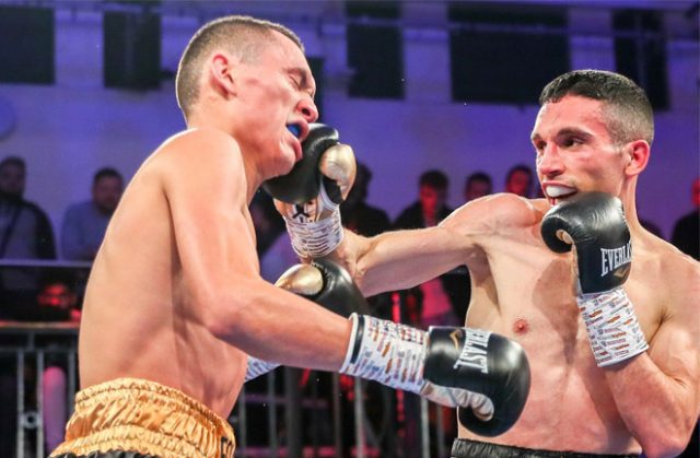 Alex Dilmaghani and Francisco Fonseca played out an entertaining draw at York Hall Credit: Hennessy Sports