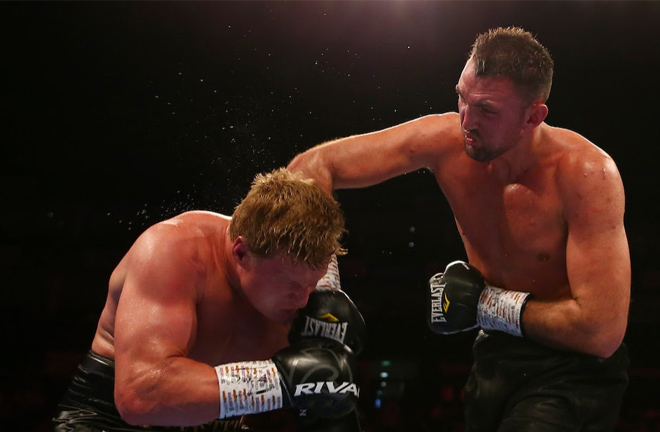 Fury suffered a setback losing to former world title challenger Alexander Povetkin in August Credit: Matchroom Boxing