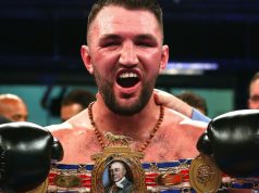 Hughie Fury after winning the British title against Sam Sexton. Photo credit: thesun.co.uk