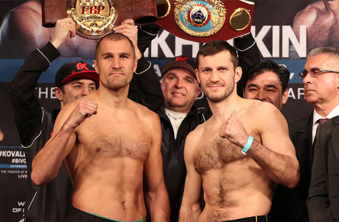 Mikhalkin was stopped in seven rounds against former WBO titlist Sergey Kovalev in March 2018 Photo credit: boxingchannel.tv