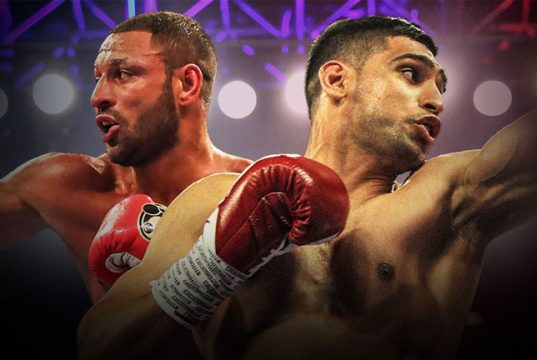 Amir Khan vs Kell Brook. Photo credit: sportinglife.com