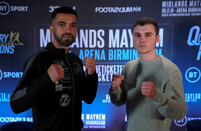 Midlands Mayhem | Press Conference Ahead Of November 30 Show. Credit: Frank Warren