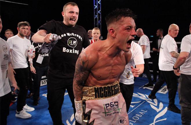 Lee McGregor fights for the first time since beating Kash Farooq last November Photo Credit: Scott Rawsthorne / MTK Global