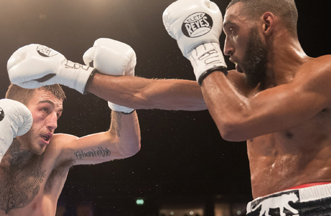 Minoue successfully claimed the European title from Sam Eggington in 2018 Credit: Sky Sports