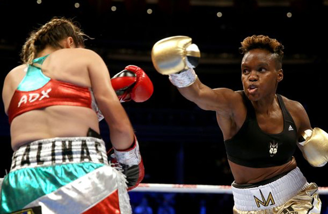 World champion, Nicola Adams, photo credit: mirror.co.uk