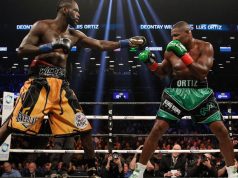 Ortiz gave Wilder huge problems before falling to a 10th round KO Credit: dailysunpost.com