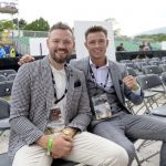 Paddy Donovan and Andy Lee. Photo credit: irishnews.com