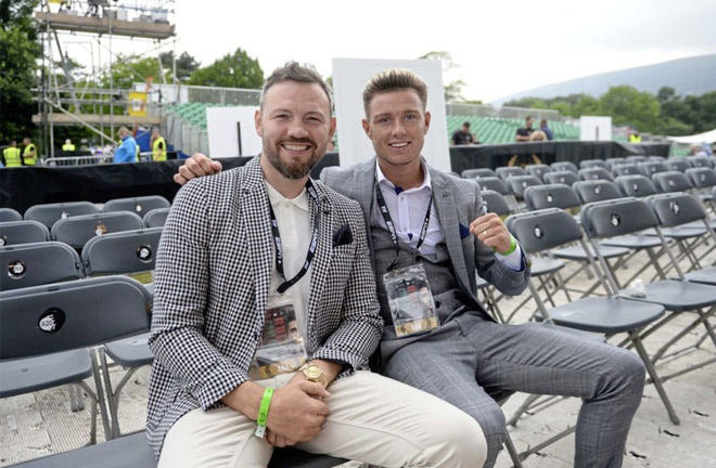 Paddy and Andy Lee. Photo credit: irishnews.com