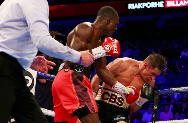 Riakporhe edged Billam-Smith on a decision at the O2 in July Credit: Sky Sports