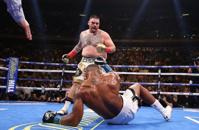 Ruiz Jr en route to beating Anthony Joshua. Photo Credit: talksport.com