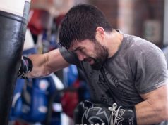 John Ryder challenges for his maiden world title against Callum Smith Credit: Mark Robinson/Matchroom Boxing