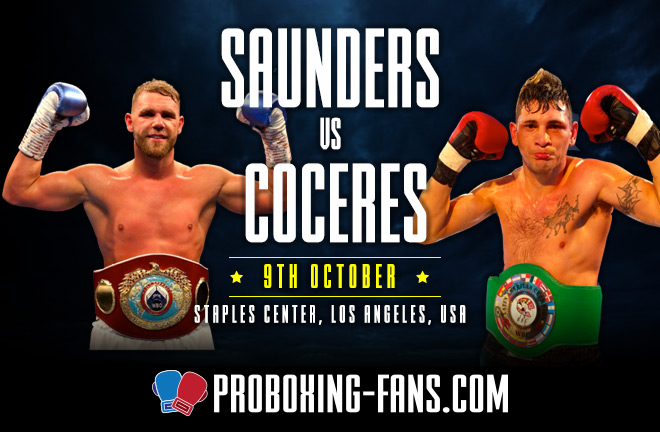 Billy Joe Saunders vs Marcelo Esteban Coceres Big Fight Preview & Predictions