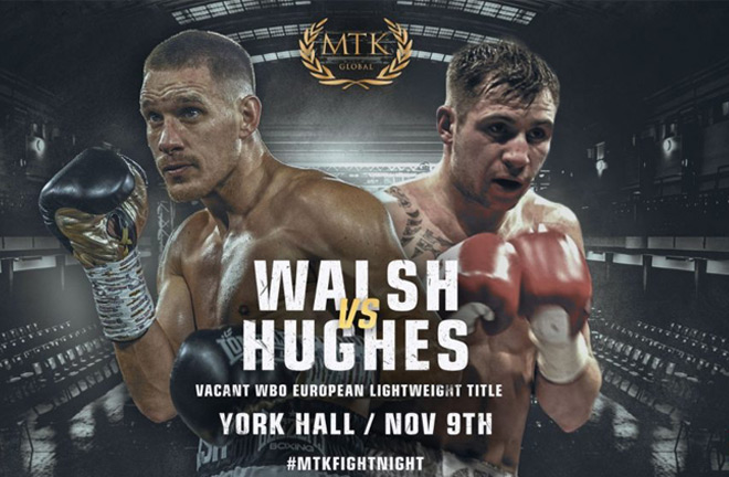 Liam Walsh vs Maxi Hughes. Photo credit: mtkglobal.com