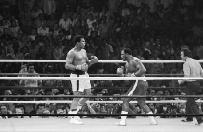 Muhammad Ali fought Joe Frazier in a bout dubbed 'Thrilla in Manila' in the Phillippines Credit: skysports.com