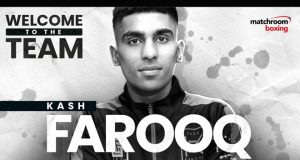 Scottish Bantamweight talent Kash Farooq has joined Matchroom Credit: Matchroom Boxing