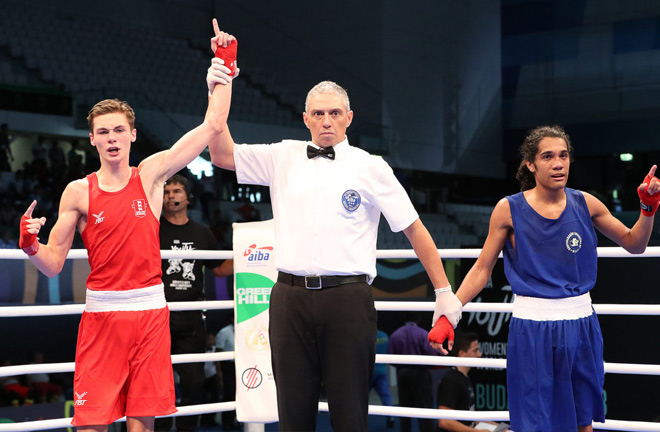 Hopey Price made a successful debut in Manchester last month Credit: yorkshireeveningpost.co.uk