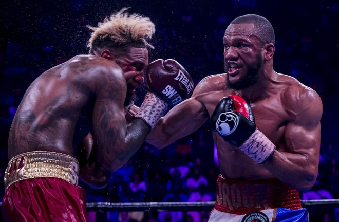 Hurd vs Williams. Credit: Bad Left Hook