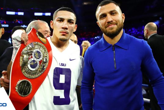 IBF champion Teofimo Lopez is set to clash with Vasyl Lomachenko in an undisputed clash Photo Credit: Top Rank