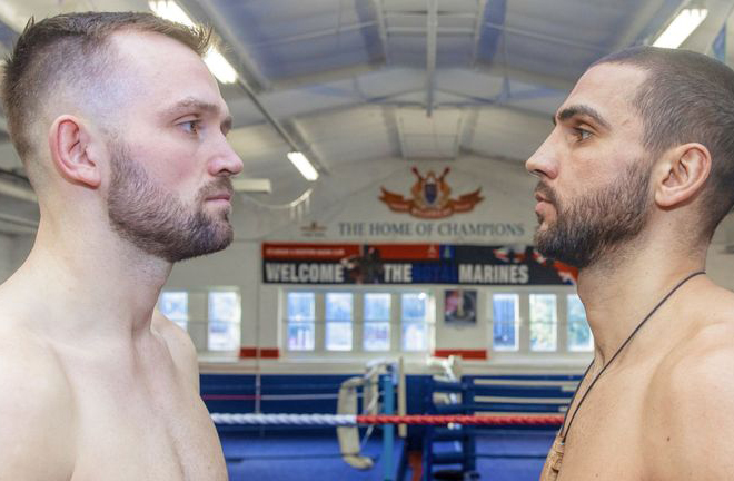 Unbeaten Scot Tommy Philbin faces Serge Michel Credit: Sky Sports