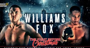 Liam Williams vs Alantez Fox. Photo credit: frankwarren.com