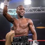 German Super Welterweight contender Abass Baraou produced another stoppage win in Hamburg last night Credit: Miguel Ferraz