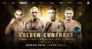 Golden Contract light-heavyweight semi finals. Photo credit: MTK Global