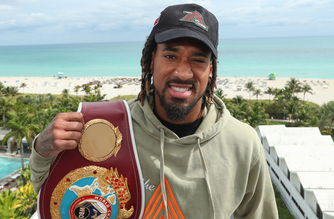 Williams is mandatory to WBO Middleweight world champion Demetrius Andrade Photo Credit: Ed Mulholland/Matchroom Boxing USA