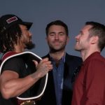 Demetrius Andrade defends his WBO world Middleweight crown against Luke Keeler in Miami Credit: Alex Nunez