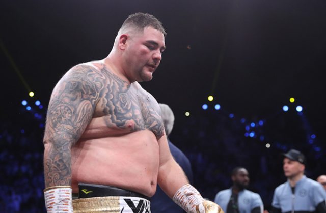 Former unified heavyweight champion Andy Ruiz Jr will make his return in 2020 after splitting from trainer Manny Robles Credit: Mark Robinson/Matchroom Boxing