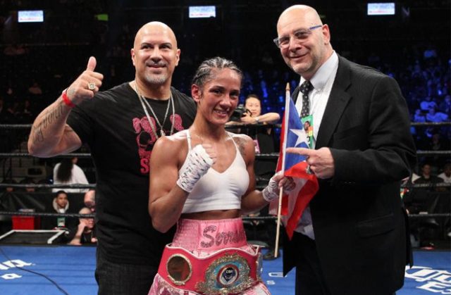 Serrano is a seven-weight world champion Credit: Ed Diller/DiBella Entertainment