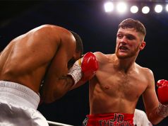 John Docherty is undefeated and looking to keep that record in tact when he leaves the ring February 8th. Photo Credit: Matchroom Boxing