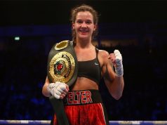 Terri Harper faces WBC Super Featherweight champion Eva Eva Wahlström on Feb 8 in Sheffield Credit: Matchroom Boxing
