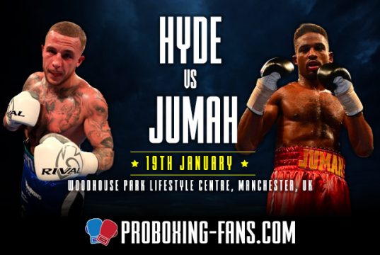 Pro Boxing Fans - Big Fight Preview & Prediction - Sam Hyde will take on the English champion, Deion Jumah.
