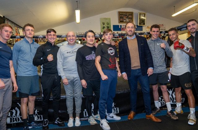 Frank Warren's Queenbury Promotions will sponsor the talented iBox gym Credit: Queensbury Promotions